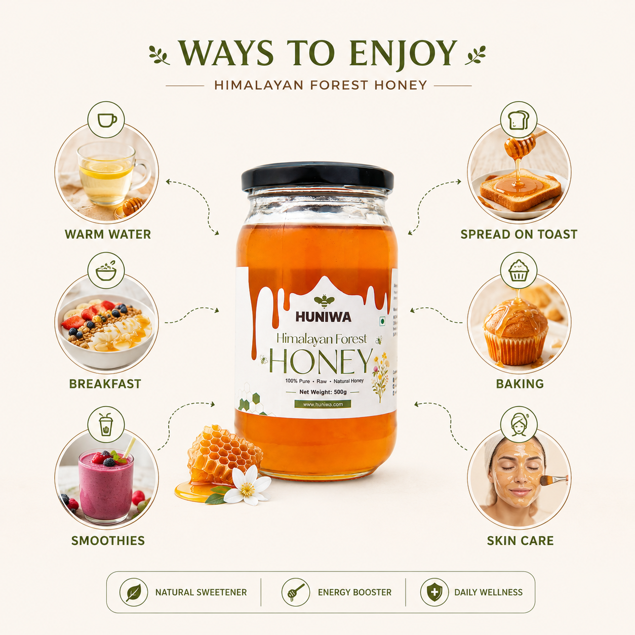 Himalayan Forest Honey | Premium Himalayan Raw Forest Honey